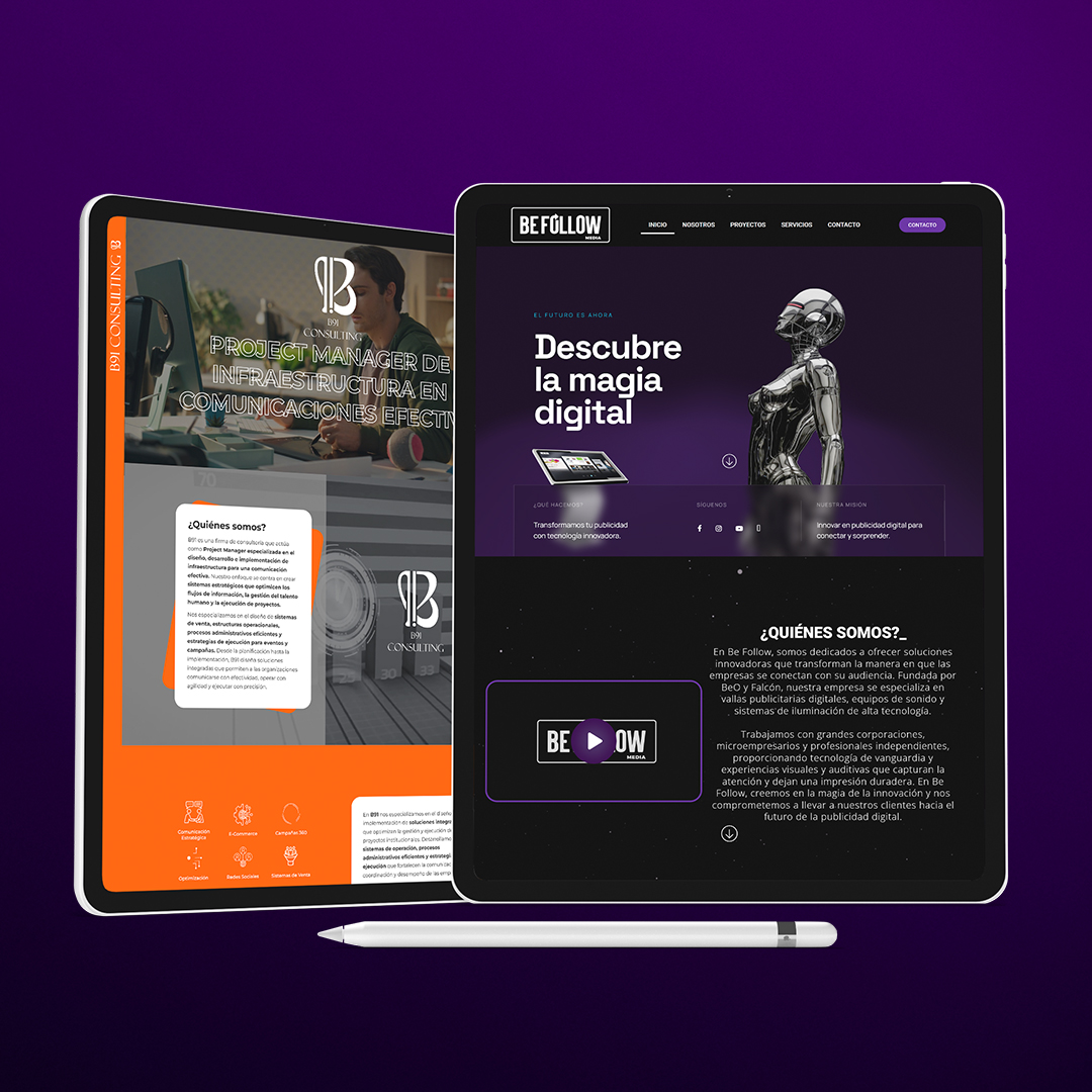 Landing page